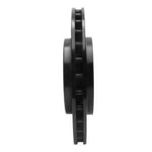Volvo V70 Brake Rotor (1) - Rear Left - R1 Concepts - Drilled & Slotted - Black - `04-`07